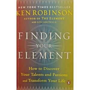 Finding Your Element by Ken Robinson, Lou Aronica- Like New, Personal Growth